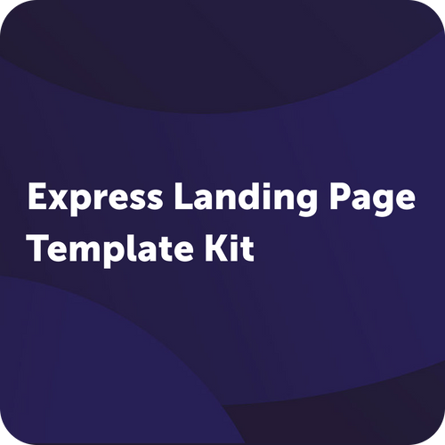 Express Landing Page Template Kit