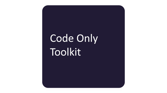 Code Only Toolkit